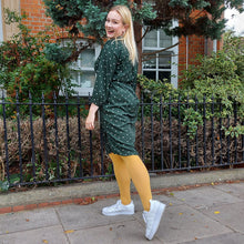 Load image into Gallery viewer, SNAG Opaque 80 Den Tights ~ Colonel Mustard