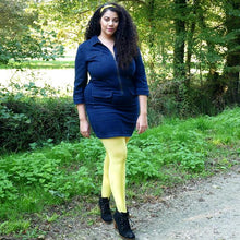 Load image into Gallery viewer, SNAG Opaque 80 Den Tights ~ Seahorse Sz G ONLY