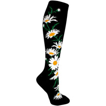 Load image into Gallery viewer, Crazy for Daisies - Knee Highs by Modsocks