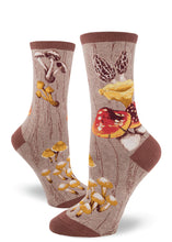 Load image into Gallery viewer, Mushroom - Ladies Crew by Modsocks