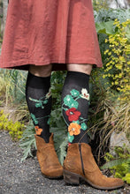 Load image into Gallery viewer, Nasturtiums - Knee Highs by Modsocks