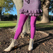 Load image into Gallery viewer, SNAG Opaque 80 Den Tights ~ Grape Escape Sz AB ONLY