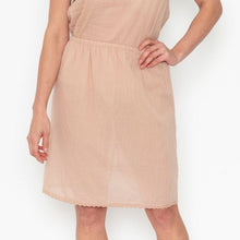 Load image into Gallery viewer, Orientique Pure Cotton Skirt Slip - Nude