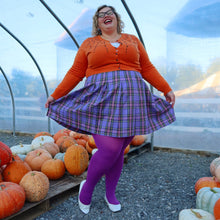 Load image into Gallery viewer, SNAG Opaque 80 Den Tights ~ Grape Escape Sz AB ONLY