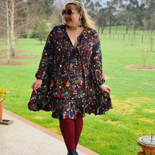 Load image into Gallery viewer, SNAG Opaque 80 Den Tights ~ Burgundy