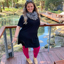 Load image into Gallery viewer, SNAG Opaque 80 Den Tights ~ Raspberry Pie