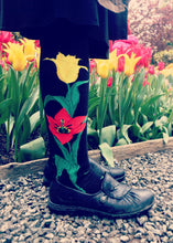 Load image into Gallery viewer, Tulip Time - Knee Highs by Modsocks