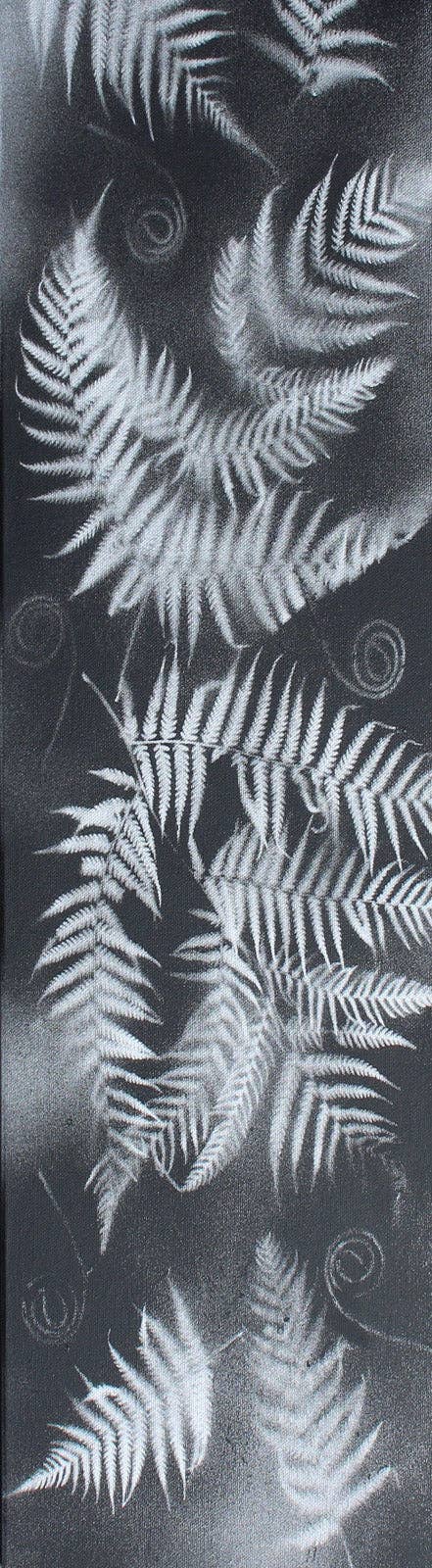 Silver Fern Cotton/Modal Designer Scarf