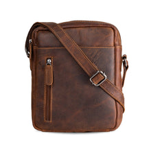 Load image into Gallery viewer, Greenwood Leather Dallas Crossbody Bag ~ Sandal
