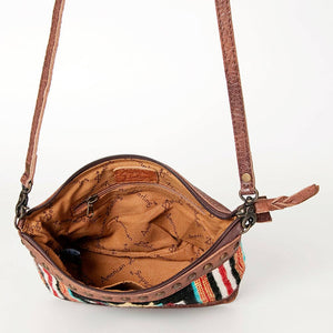 Western Leather Crossbody Bag ~ Lacey