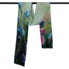 Load image into Gallery viewer, Spring Garden Cotton/Modal Designer Scarf

