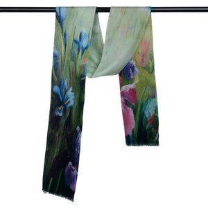 Spring Garden Cotton/Modal Designer Scarf