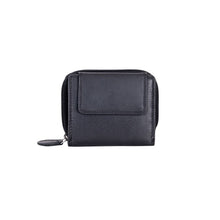 Load image into Gallery viewer, Greenwood Leather Tina Ladies&#39; Wallet ~ Black

