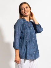 Load image into Gallery viewer, Mozaic Yamba Top Plain ~ Denim Wash ~ Sz S-XXL
