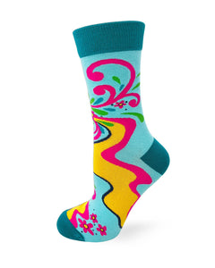 Love Yourself You Badass Bitch ~ Ladies' Crew Socks by FabDaz