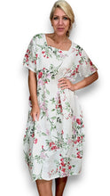 Load image into Gallery viewer, HELGA MAY Lingonberry Maxi Dress ~ White
