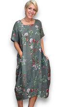 Load image into Gallery viewer, HELGA MAY Lingonberry Maxi Dress ~ Gray
