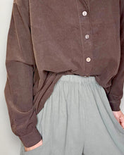 Load image into Gallery viewer, HELGA MAY Corduroy Shirt ~ Coffee
