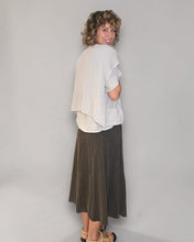 Load image into Gallery viewer, HELGA MAY Corduroy Button Detail Long Skirt ~ Coffee
