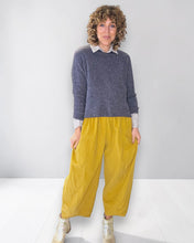 Load image into Gallery viewer, HELGA MAY Corduroy Barrel Leg Pants ~ Mustard
