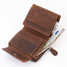 Load image into Gallery viewer, Greenwood Leather Tina Women&#39;s Wallet ~ Brown
