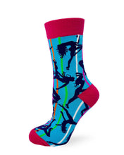 Load image into Gallery viewer, Workin' Harder Than an Ugly Stripper ~ Ladies Crew Socks by Fazdaz
