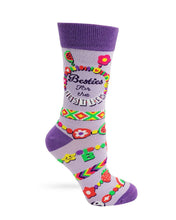 Load image into Gallery viewer, Besties for the Resties ~ Ladies Crew Socks by Fazdaz
