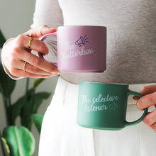 Load image into Gallery viewer, Splosh Mug Set ~ The Chatterbox / The Selective Listener

