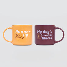 Load image into Gallery viewer, Splosh Mug Set ~ My Dog's Favourite Human / Runner Up
