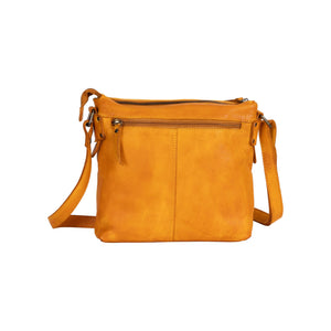Greenwood Leather Kali Crossbody Bag ~ Yellow