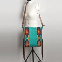 Load image into Gallery viewer, Western Leather Messenger Bag ~ Laney
