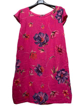 Load image into Gallery viewer, Colette Italian Made Linen Slim Fit Dress ~ Flora White
