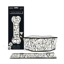 Load image into Gallery viewer, Modgy Portable Dog Bowl ~ Magnolia Window (Tiffany)
