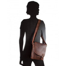 Load image into Gallery viewer, Greenwood Leather Hobart Shoulder Bag ~ Sandal
