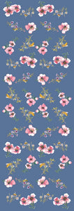Bees on Blue Cotton/Modal Designer Scarf