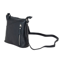 Load image into Gallery viewer, Greenwood Leather Sorrel Crossbody Bag ~ Black

