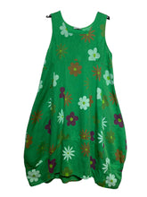 Load image into Gallery viewer, Colette Italian Made Linen Sleeveless Daisy Maxi Dress ~ Apple
