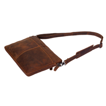Load image into Gallery viewer, Greenwood Leather Montreal Laptop Bag 13" - 14" ~ Sandal
