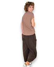 Load image into Gallery viewer, HELGA MAY Corduroy Barrel Leg Pants ~ Coffee
