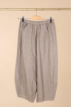 Load image into Gallery viewer, Colette Linen Barrel Leg Pants ~ Beige
