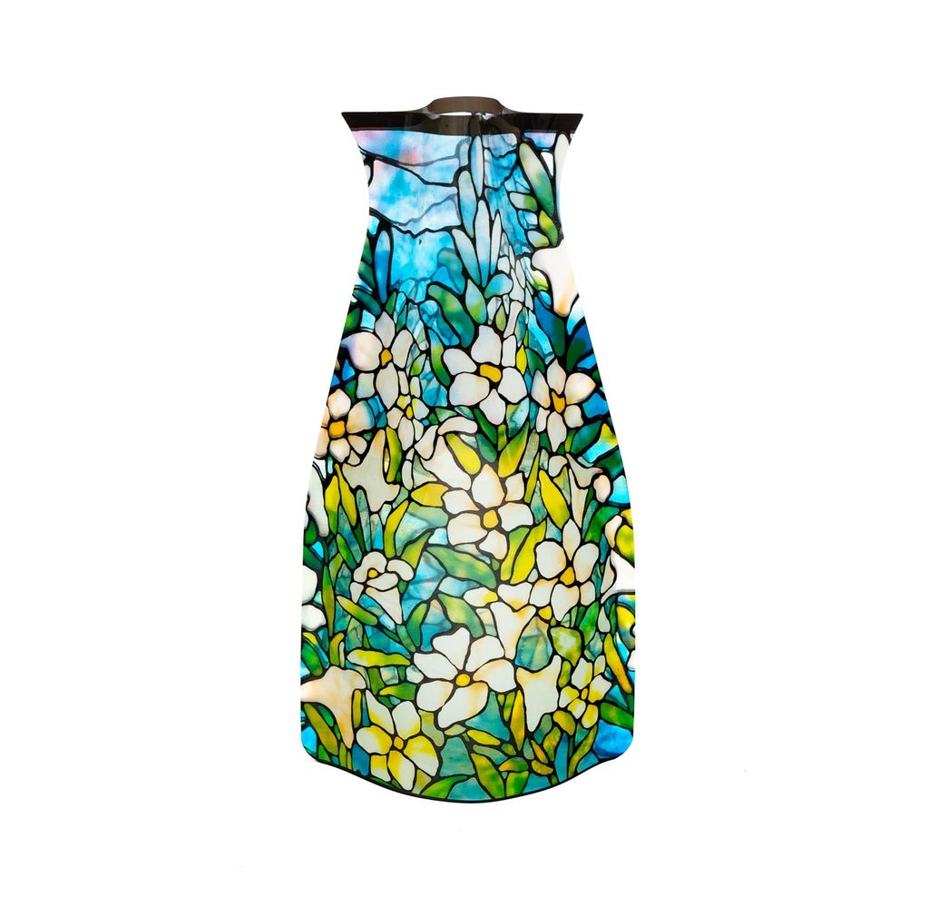 Modgy Vase ~ Tiffany Field of Lillies