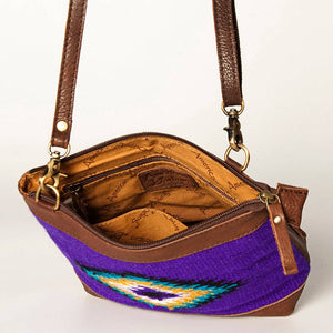 Western Leather Crossbody Bag ~ Bria