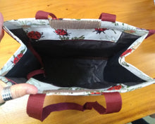 Load image into Gallery viewer, Tapestry Shopper Bag - Triangles
