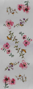 Pink Floral Cotton/Modal Designer Scarf