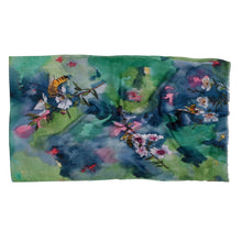 Load image into Gallery viewer, Spring Garden Cotton/Modal Designer Scarf
