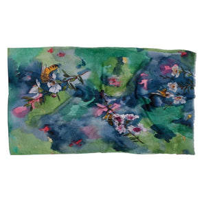 Spring Garden Cotton/Modal Designer Scarf