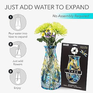 Modgy Vase ~ Tiffany Dragonfly