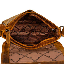 Load image into Gallery viewer, Greenwood Leather Ballarat Cross Body Bag ~ Chocolate
