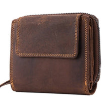 Load image into Gallery viewer, Greenwood Leather Tina Women&#39;s Wallet ~ Brown
