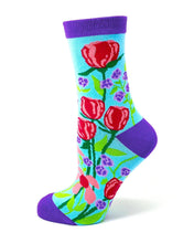 Load image into Gallery viewer, Kindness is Always Beautiful ~ Ladies&#39; Crew Socks by FabDaz
